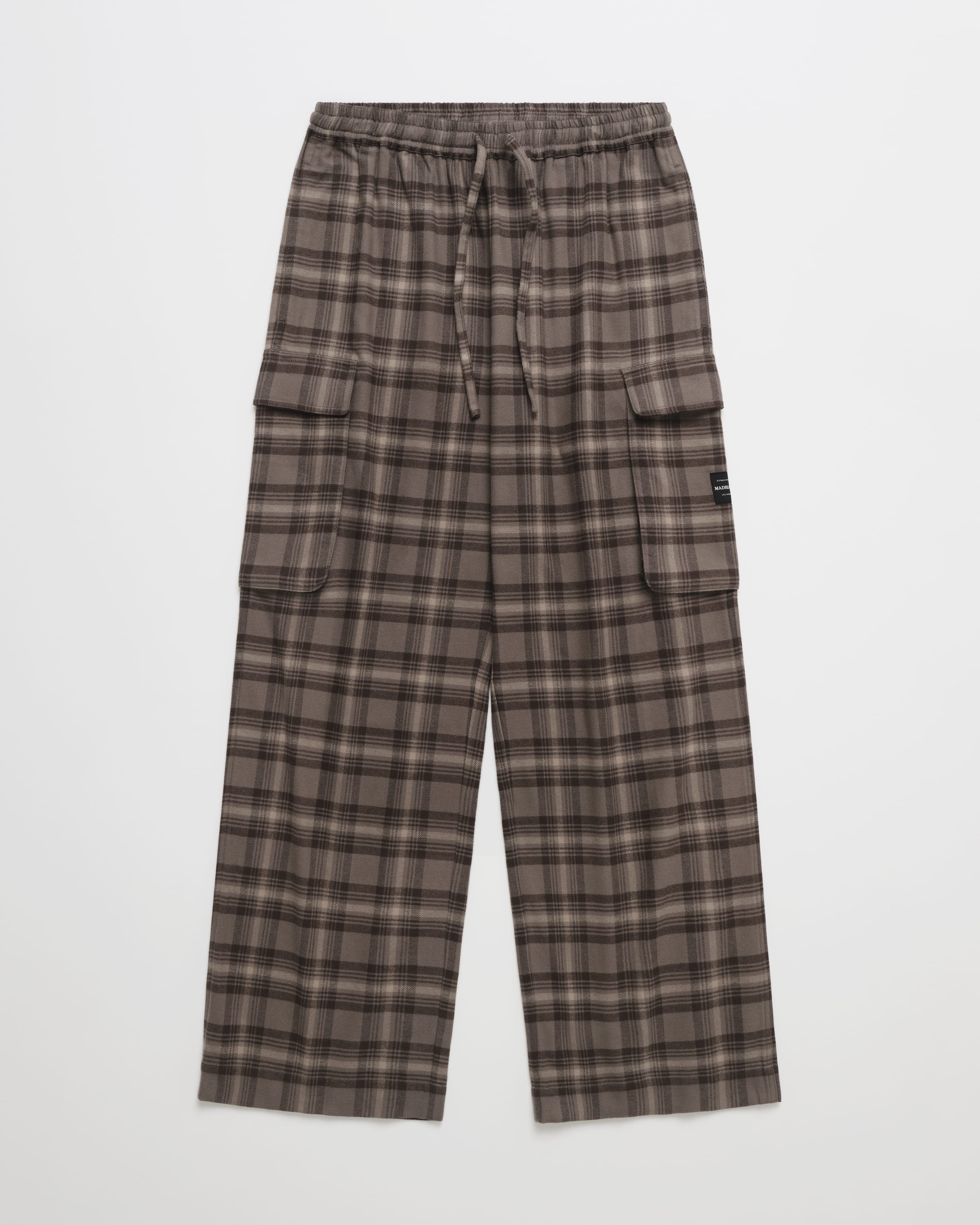 Flannel Cargo Boxer Pant