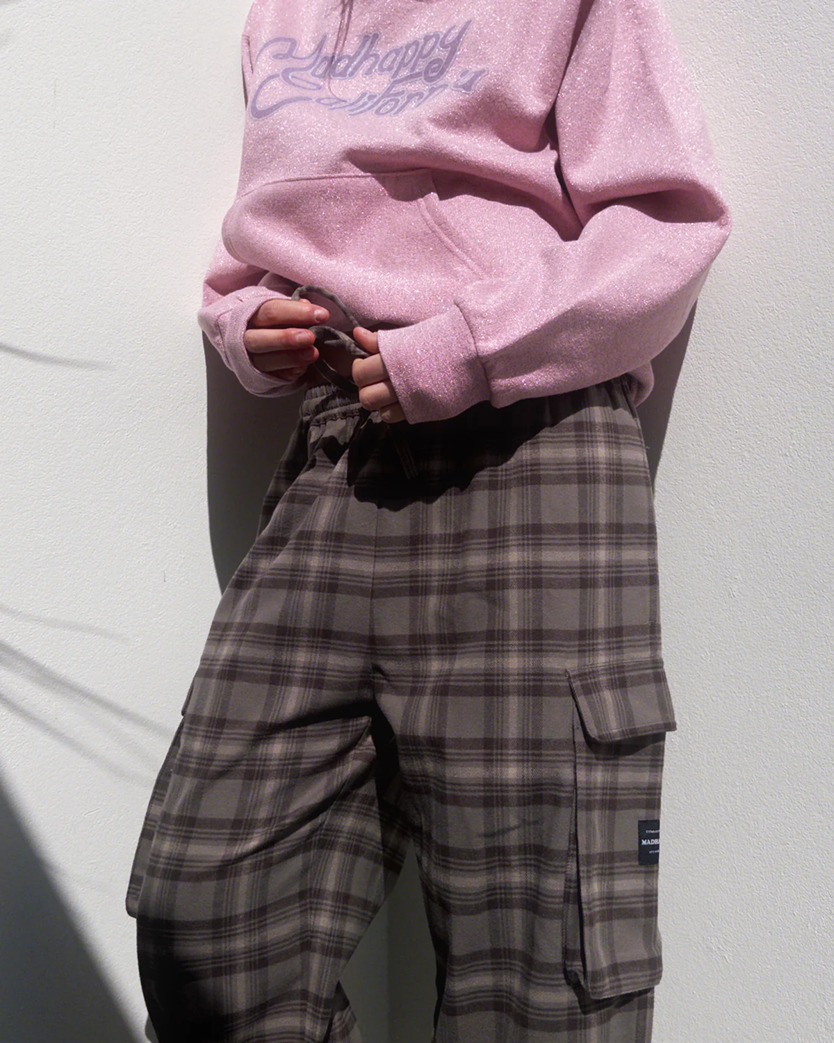 Flannel Cargo Boxer Pant