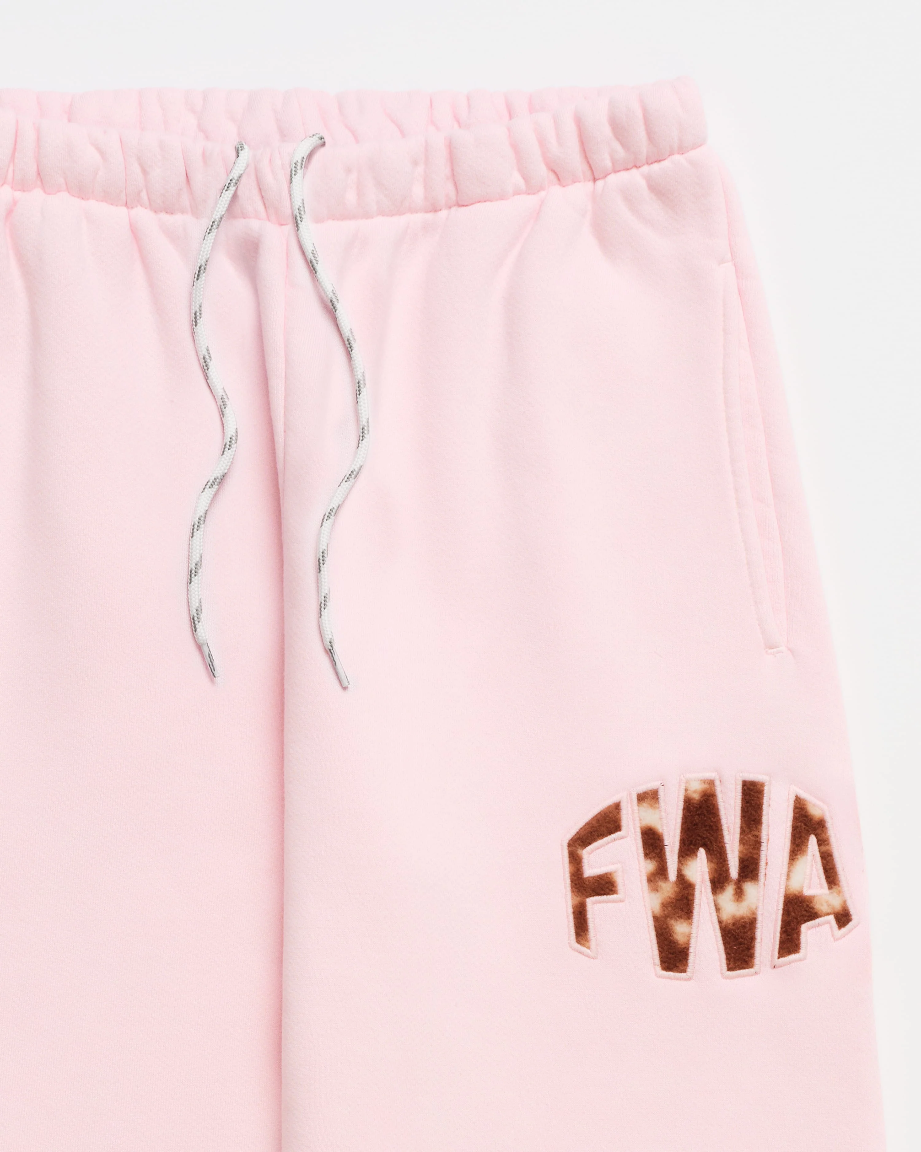 Friends With Animals Applique Straight Leg