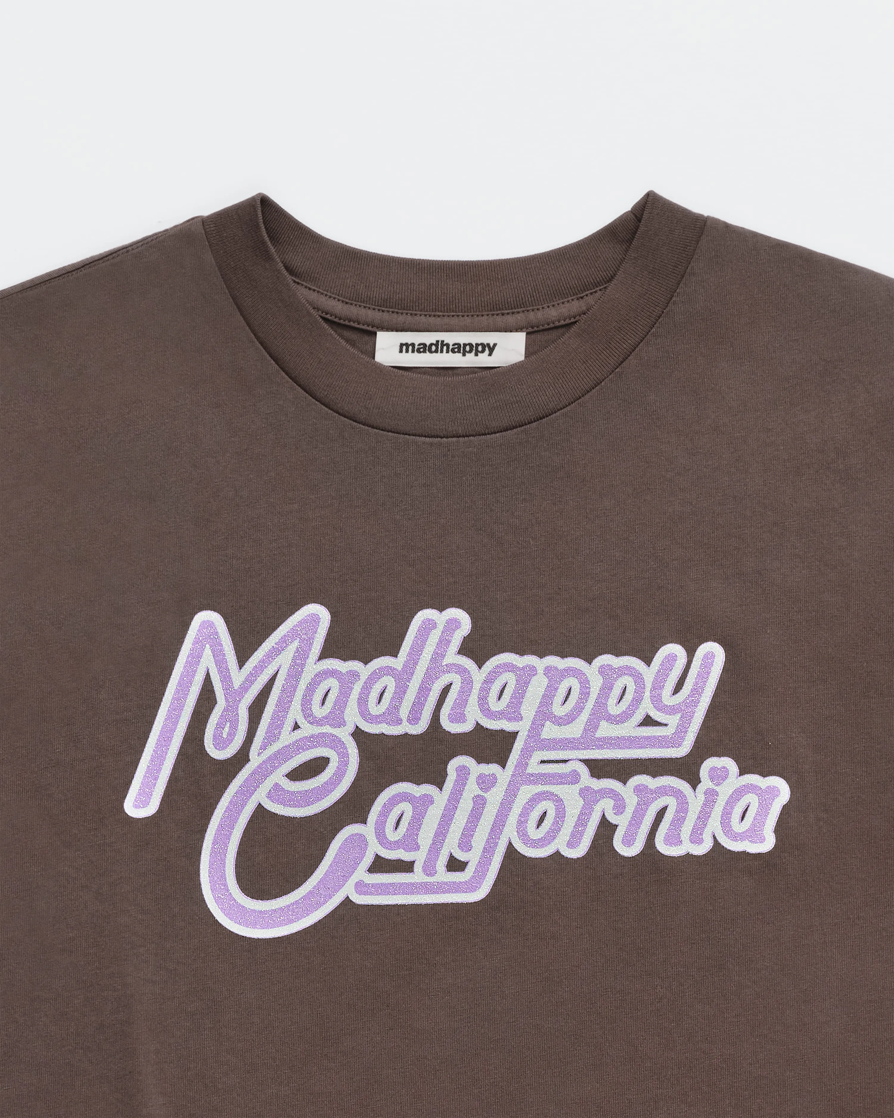 Glitter Print Midweight Tee