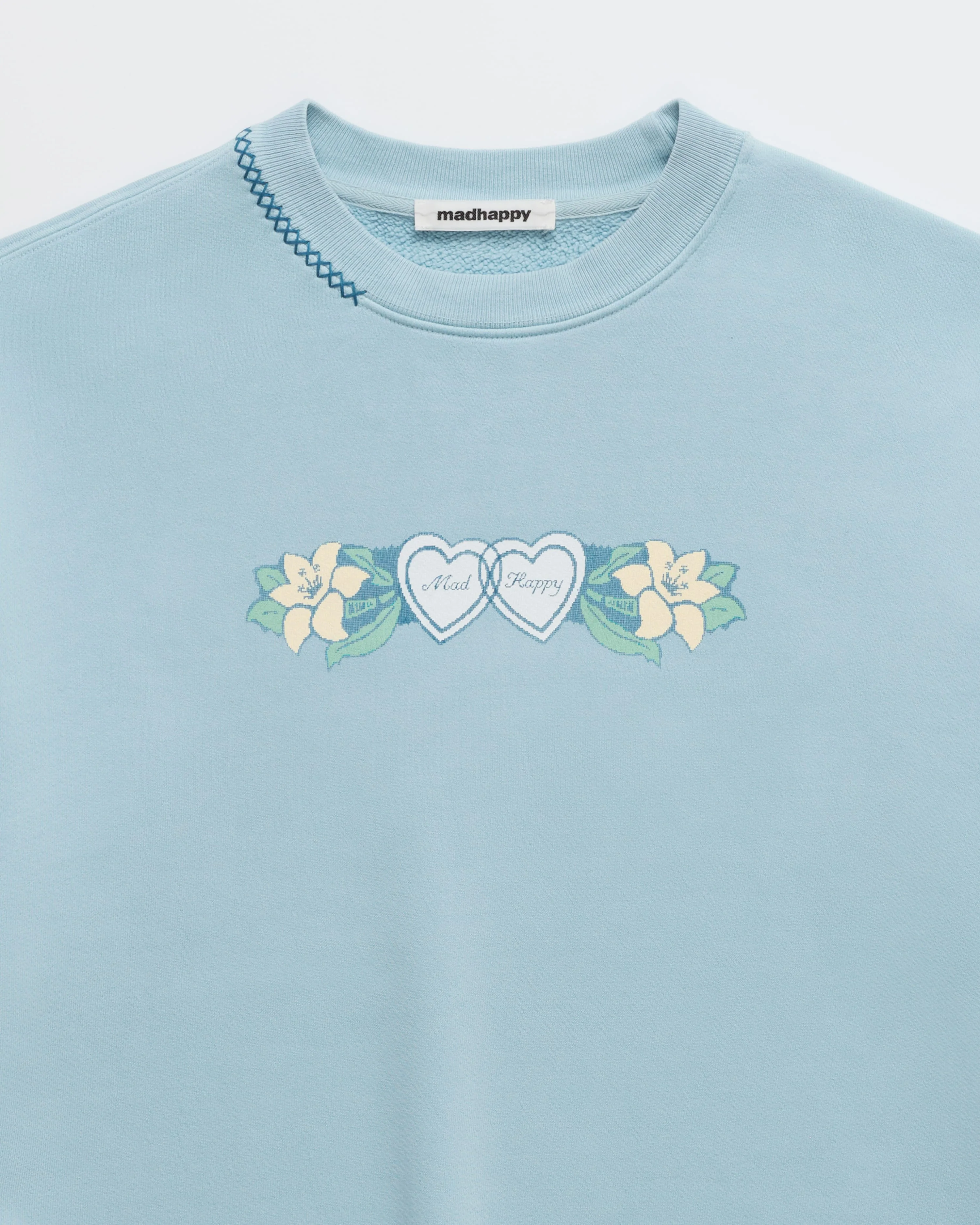 Hearts & Lilies Fleece Crewneck