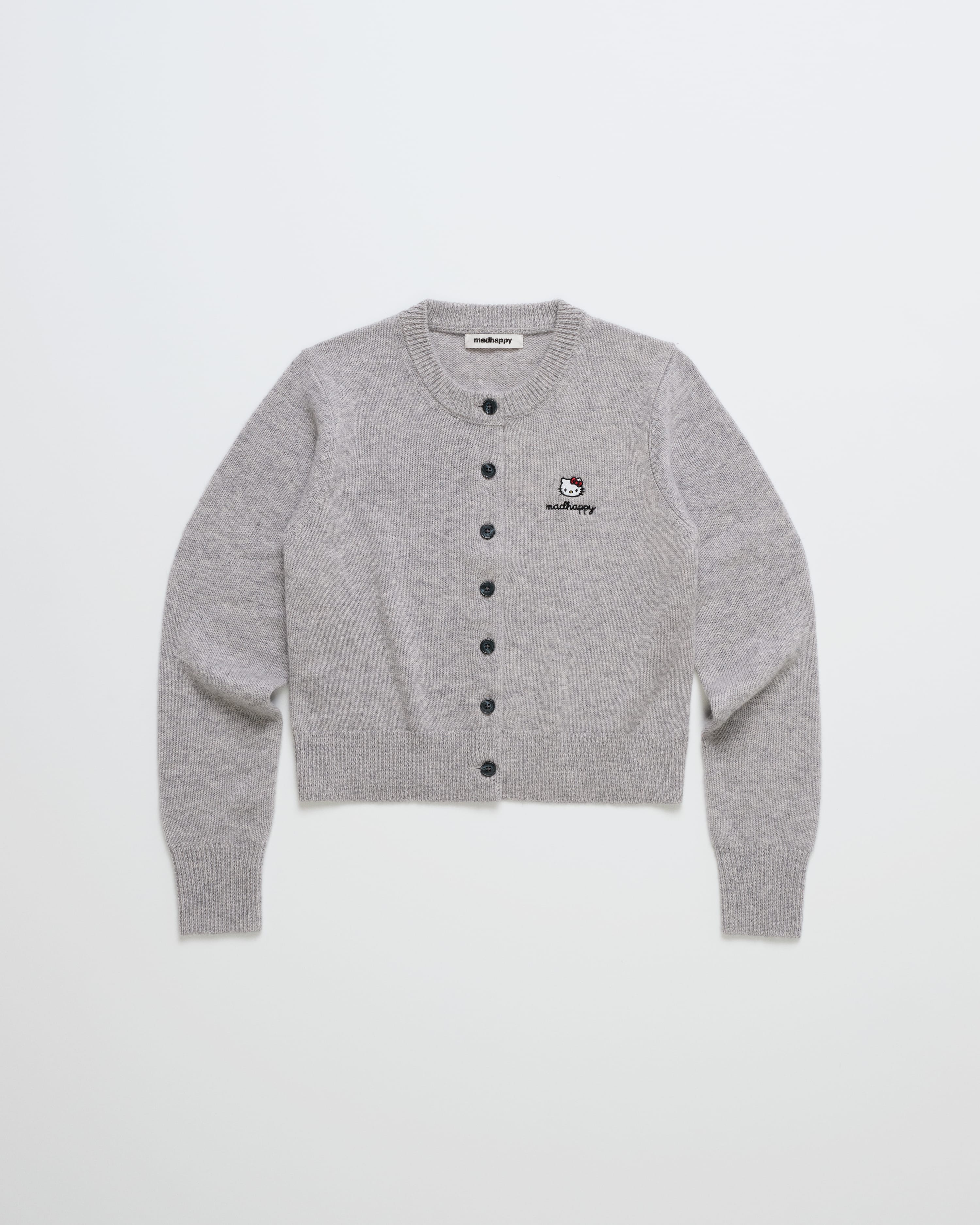 Hello KittyÂ® Heart Crewneck Cardigan