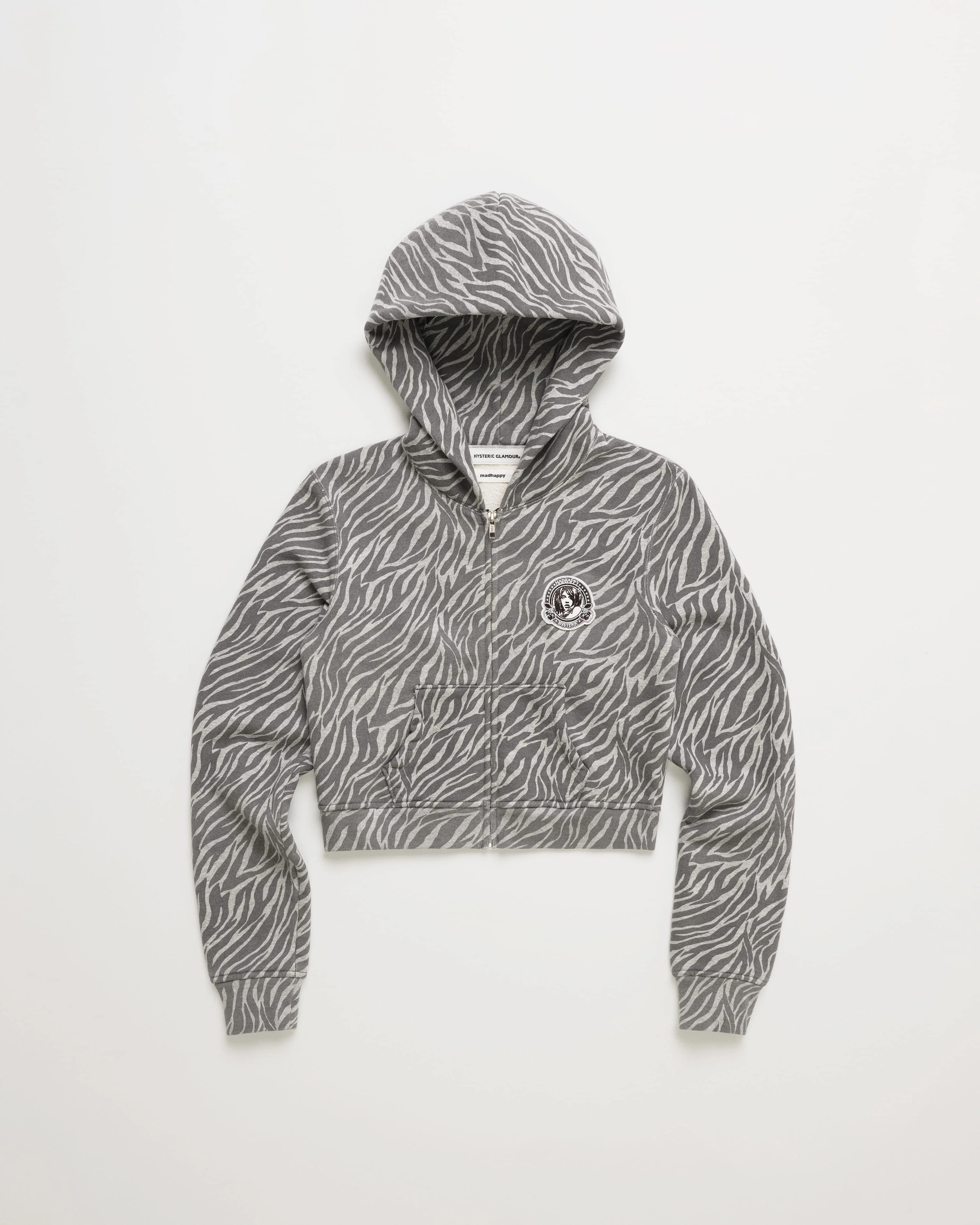 Hysteric Glamour Shrunken Zip Up