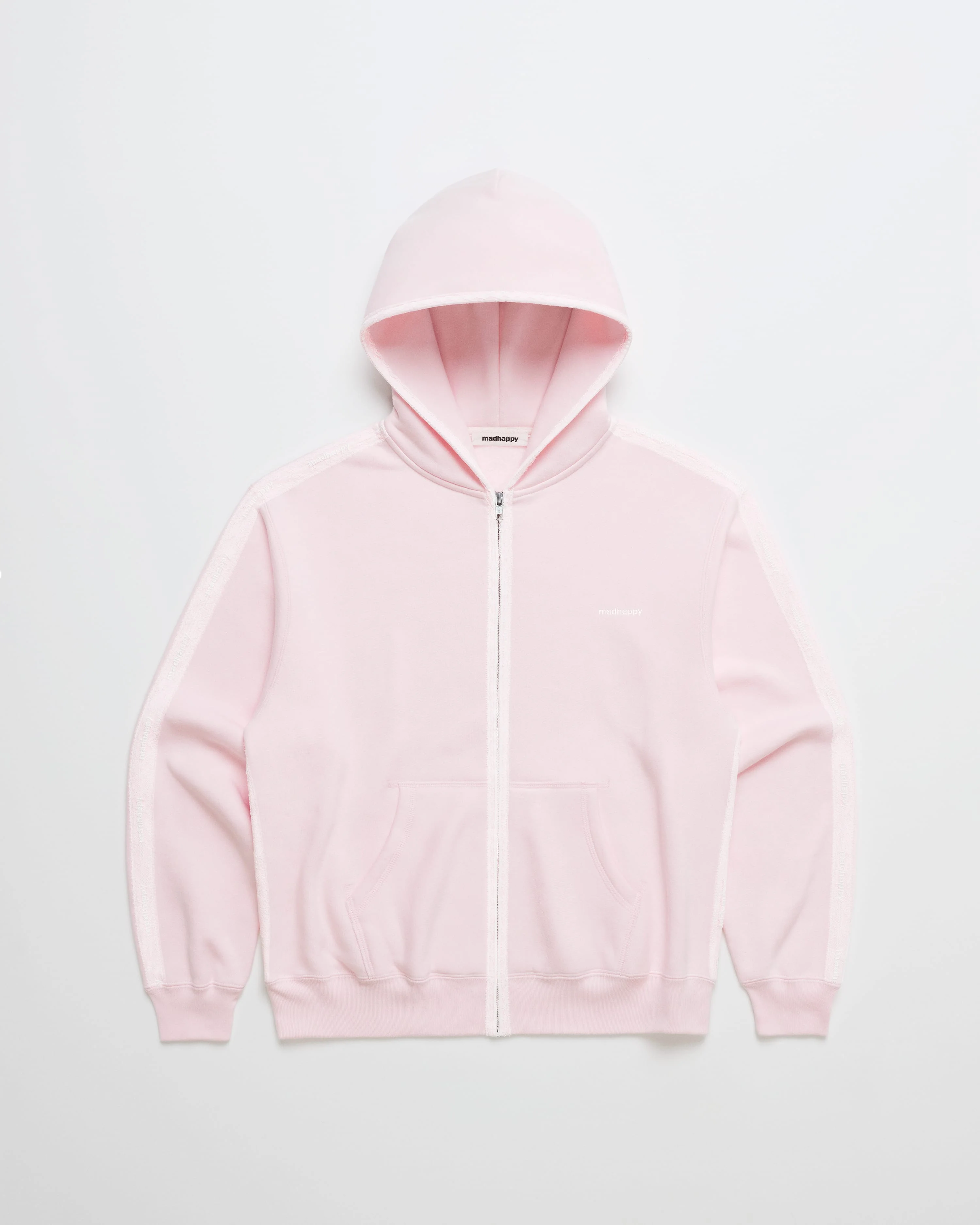Lace Trim Midweight Zip Up