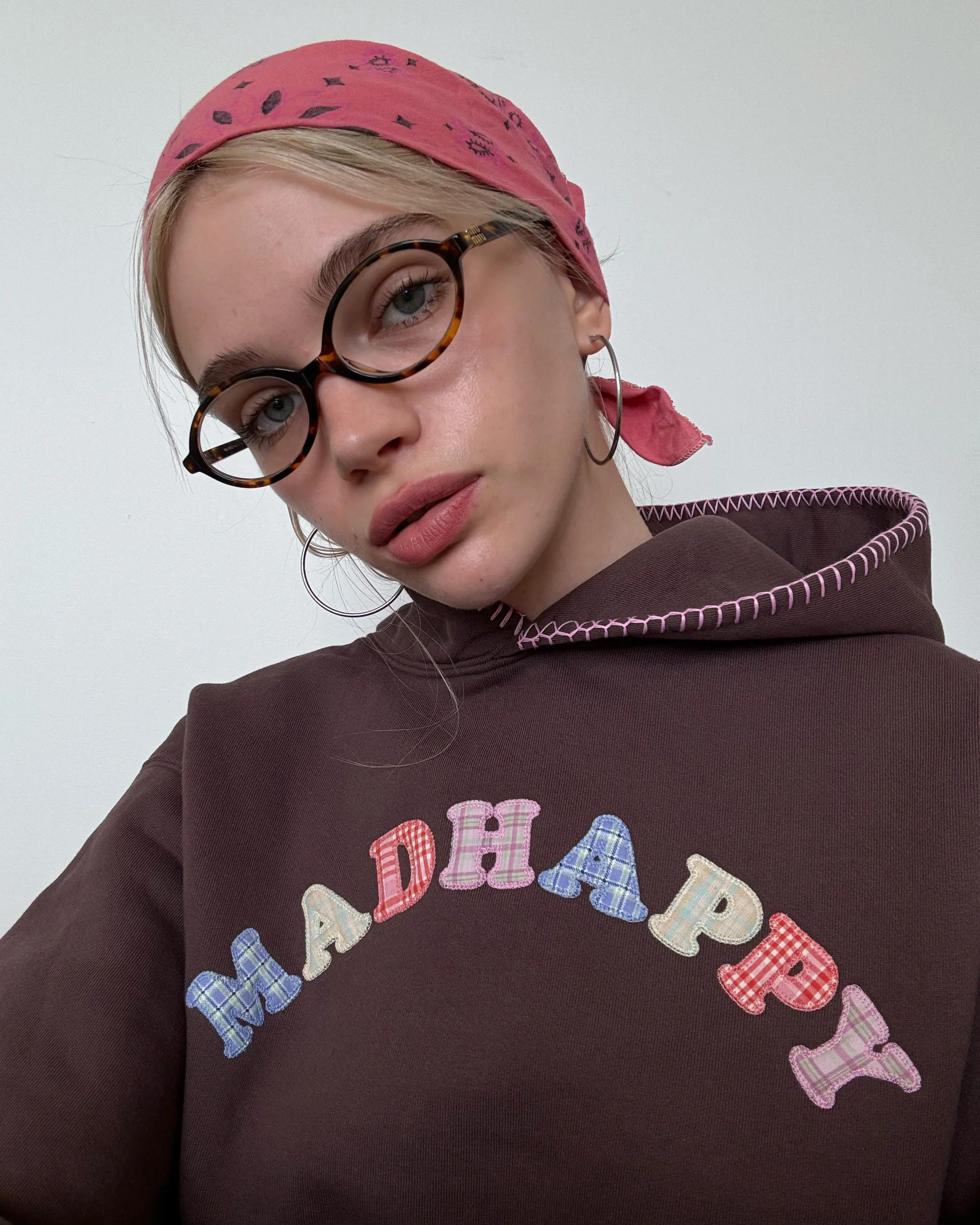 Plaid Cooper Fleece Hoodie