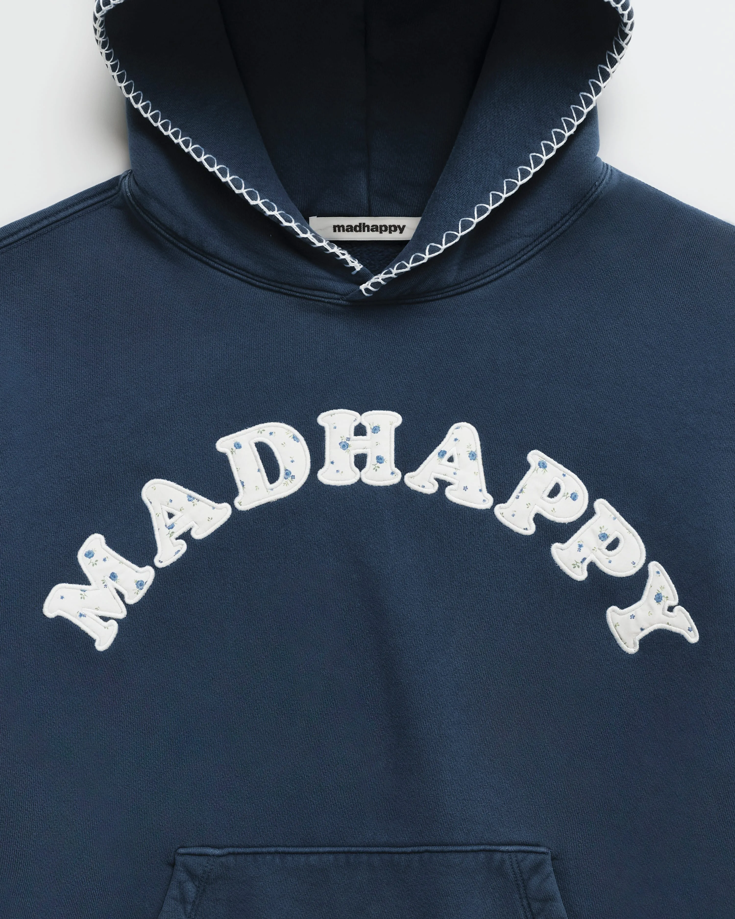 Blue Ditsy Cooper Fleece Hoodie