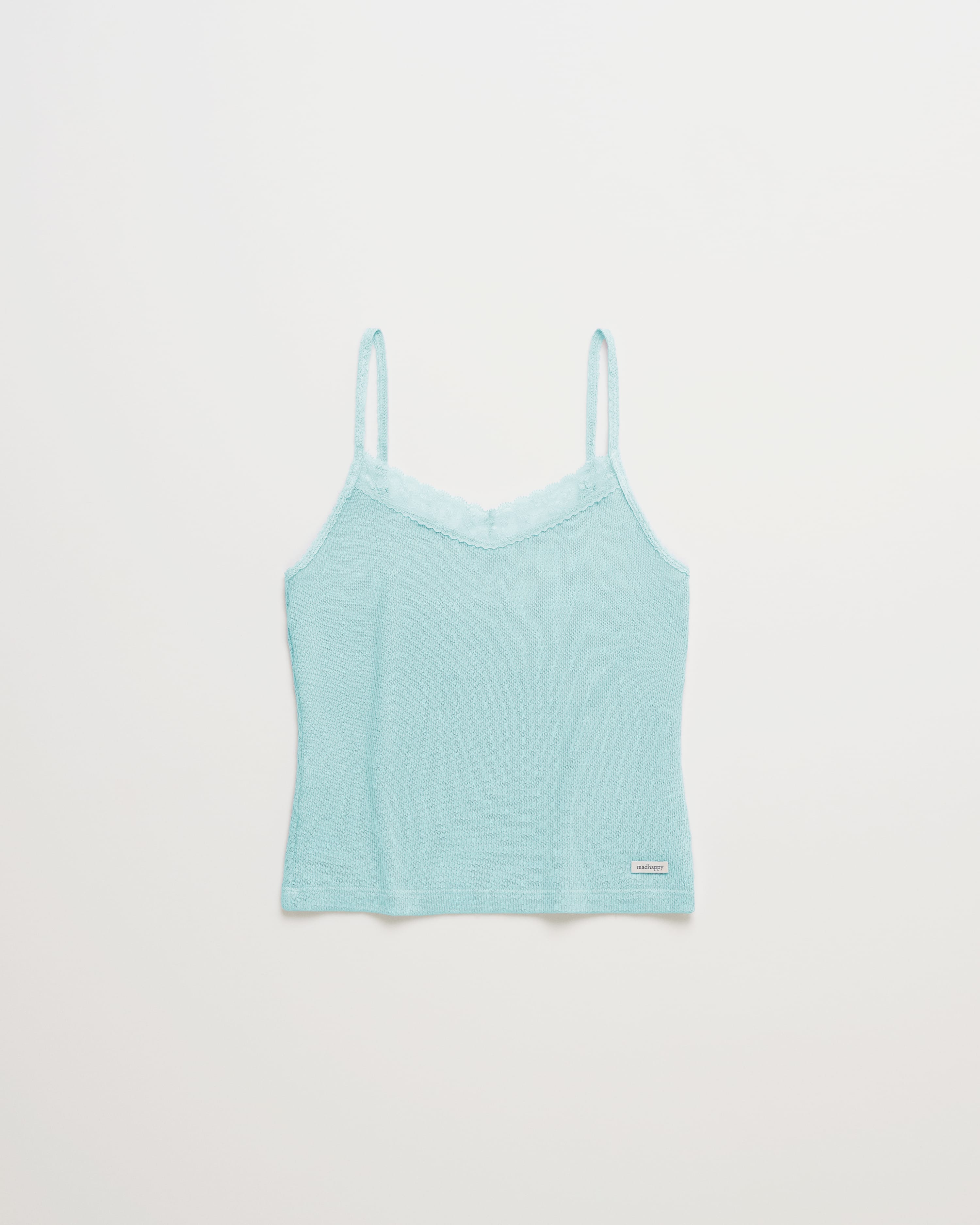 Thermal and Lace Tank Top