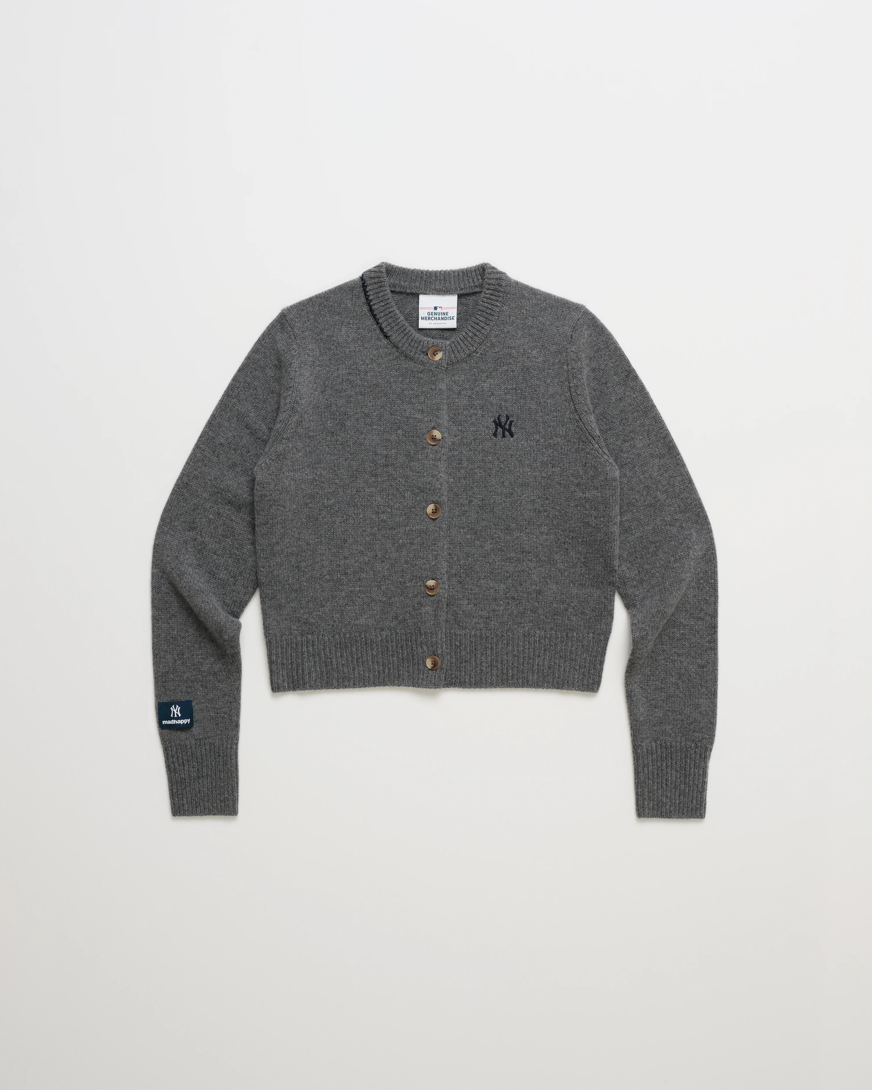 Yankees Crewneck Cardigan