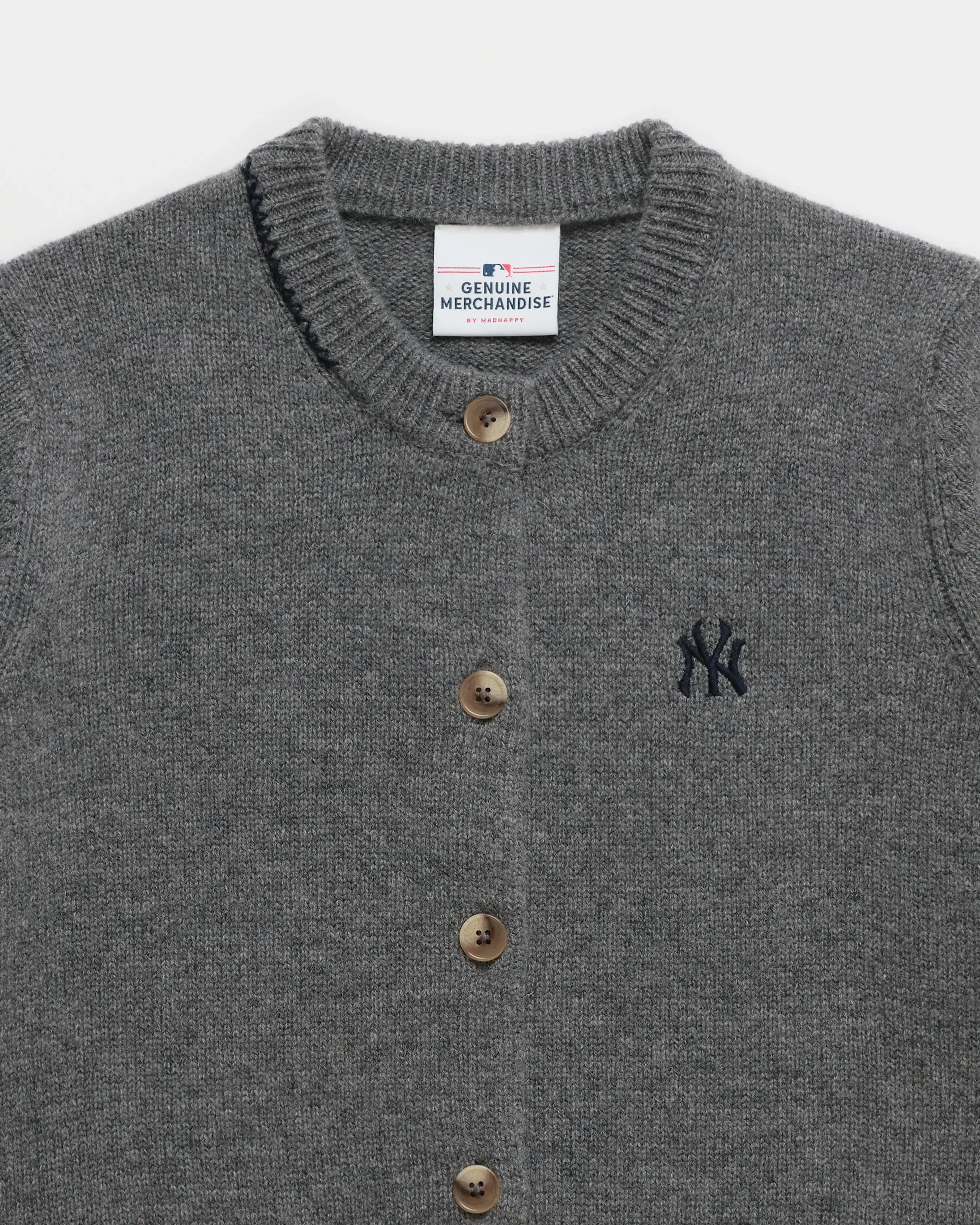 Yankees Crewneck Cardigan