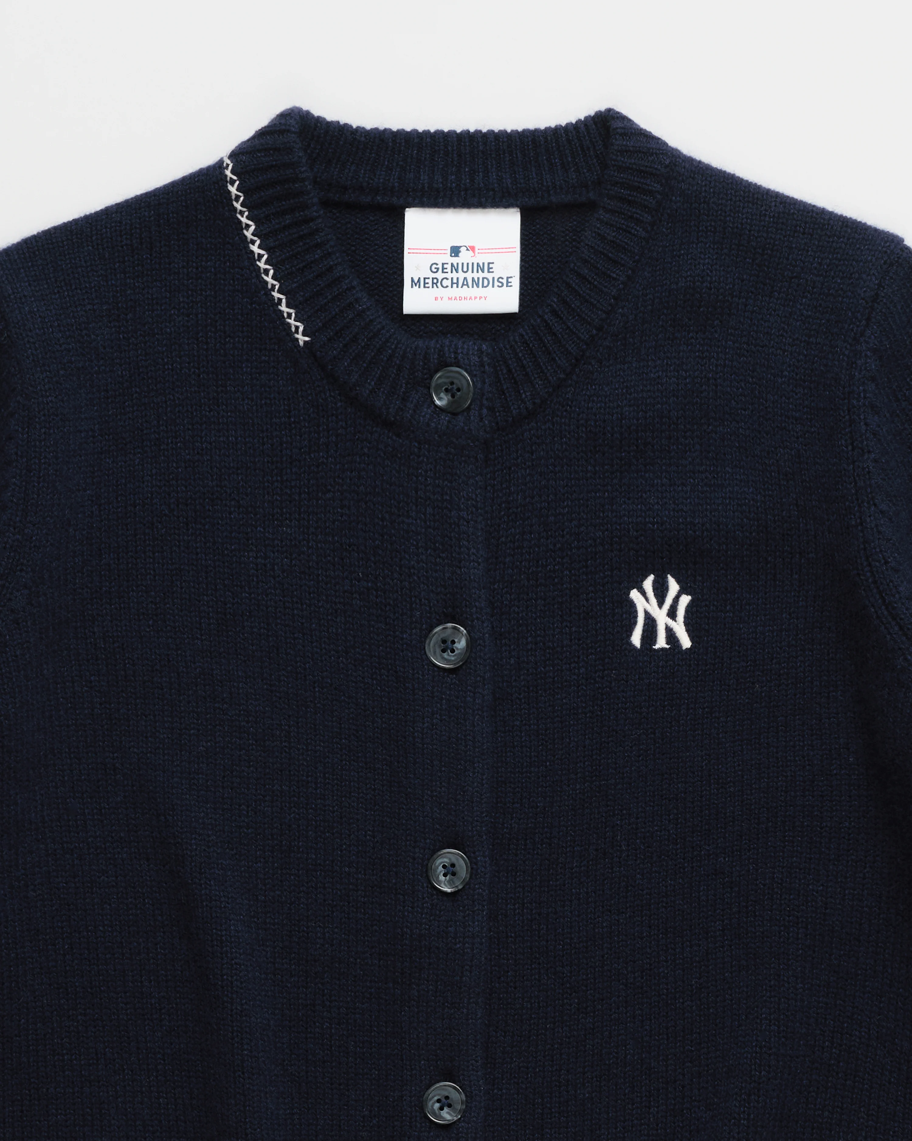 Yankees Crewneck Cardigan