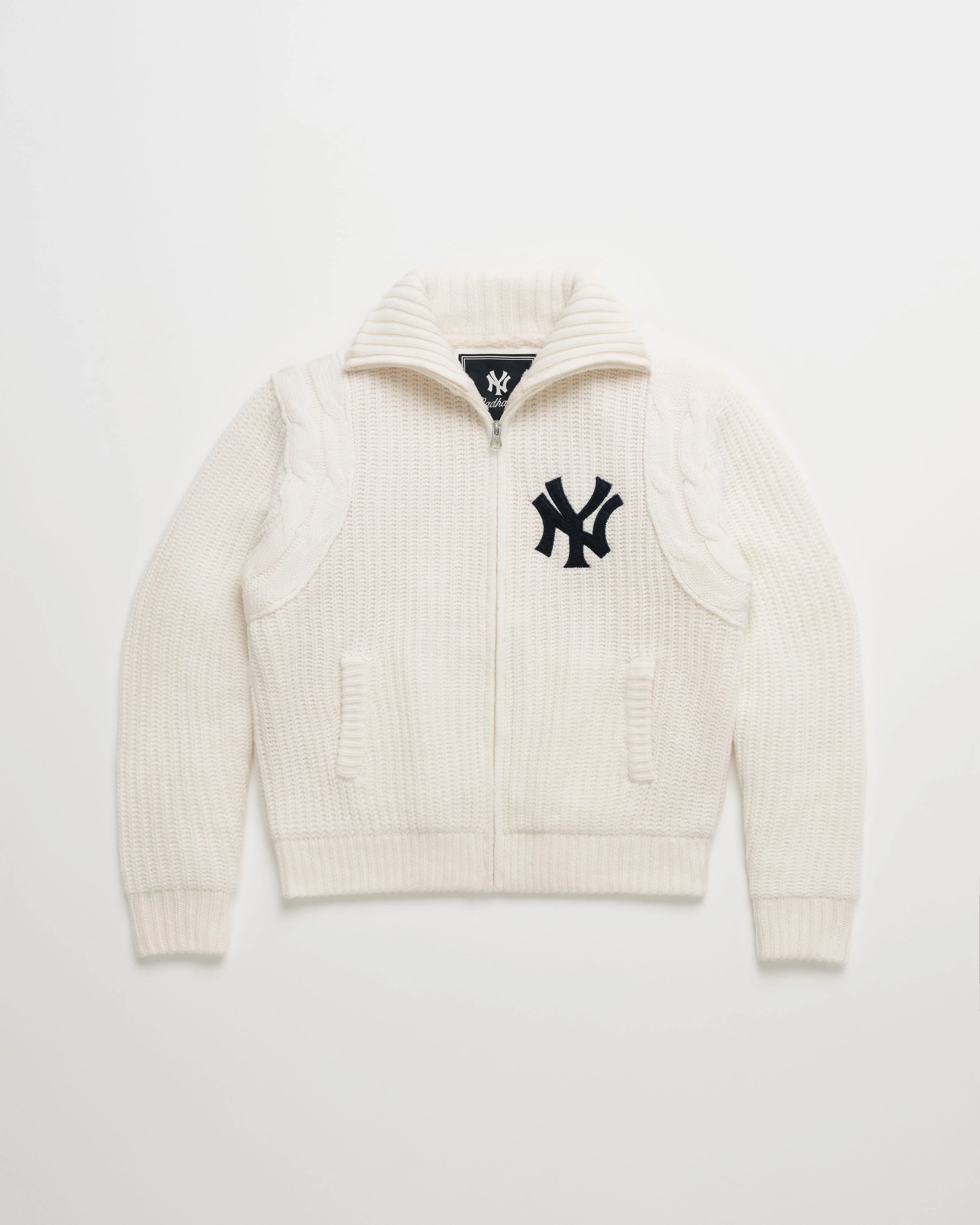 Yankees Knit Baseball Jacket