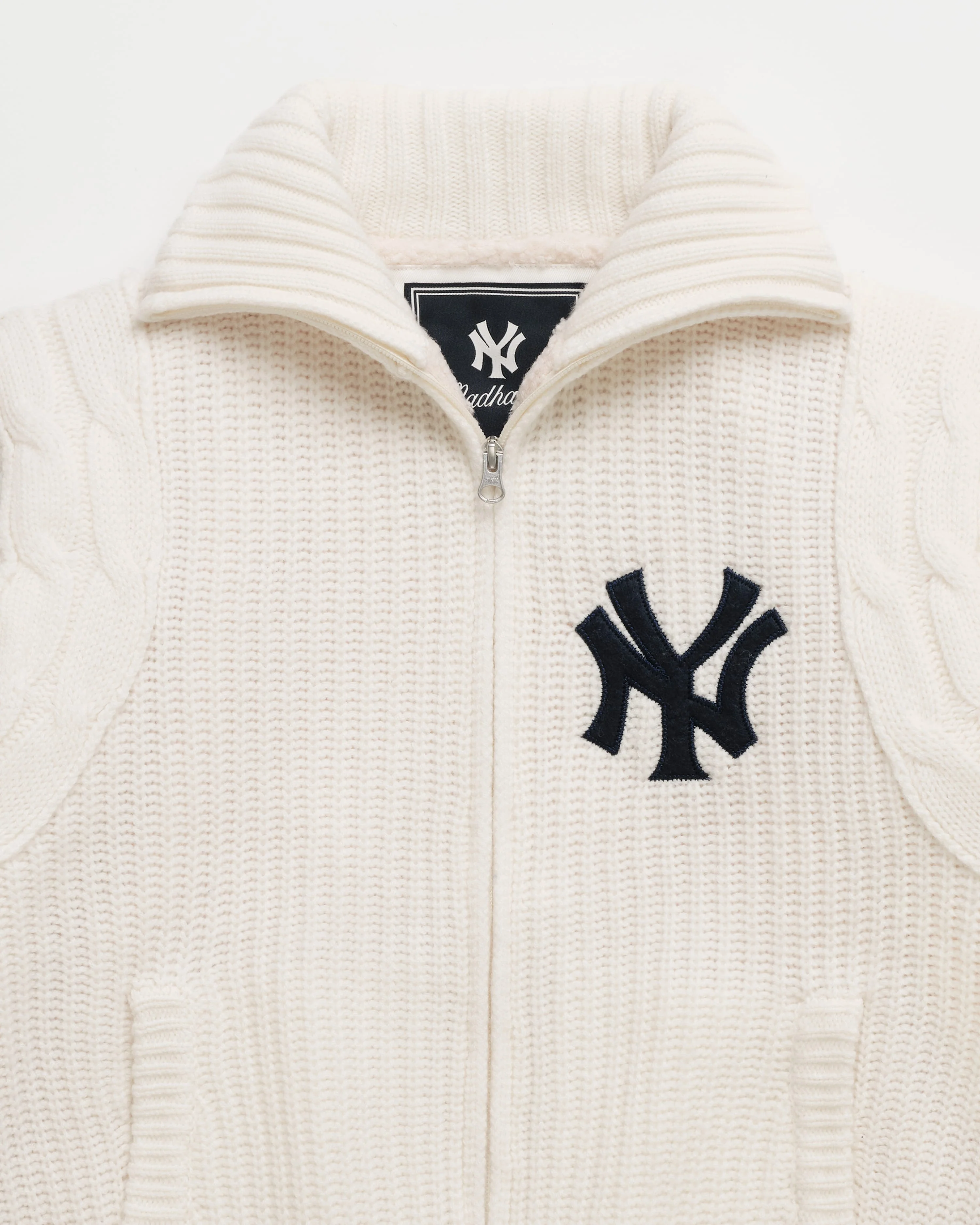 Yankees Knit Baseball Jacket