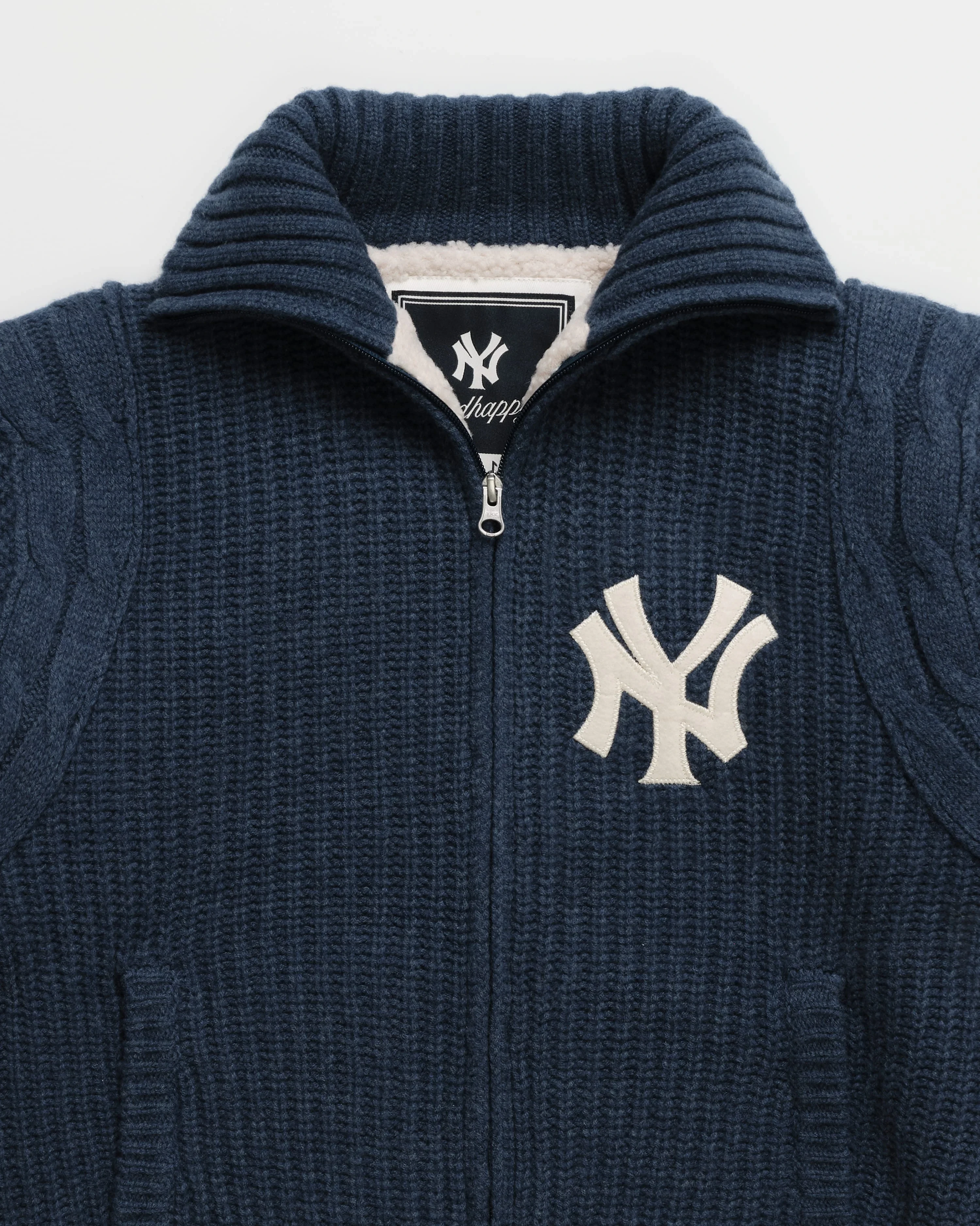 Yankees Knit Baseball Jacket