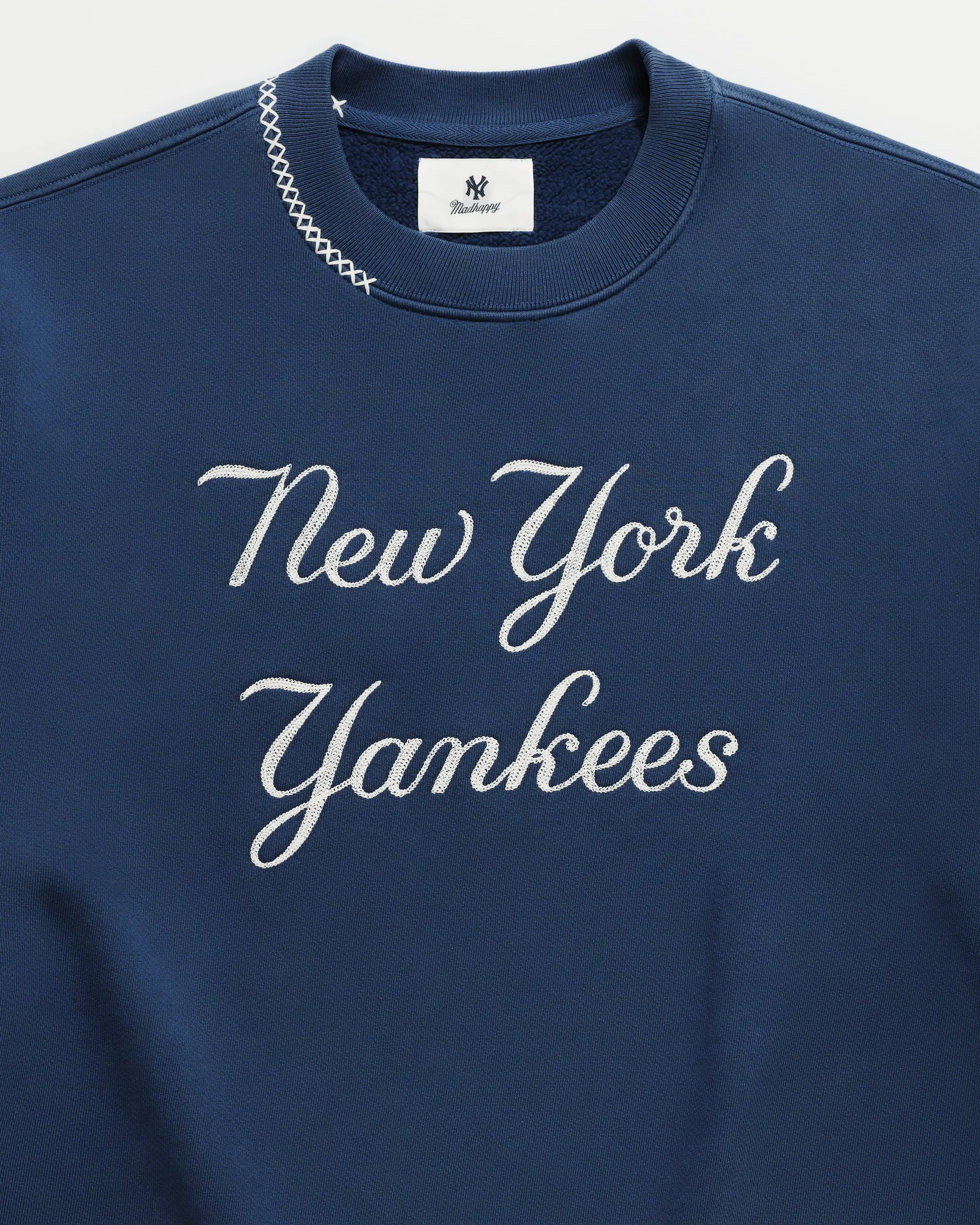 Yankees Script Crewneck